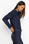 LADIES ARMOUR DENIM JACKET - SASSON