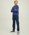 BOY'S WAFFLE SWEAT HOOD - J.J-(6Y-14Y)