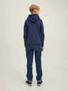 BOY'S WAFFLE SWEAT HOOD - J.J-(6Y-14Y)