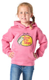 GIRL'S B-GRADE LOGO PRINTED HOOD - BASS.P.S