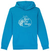 KIDS B-GRADE LOGO PRINTED HOOD - BASS.P.S
