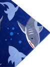 kids Shark Printed Towel