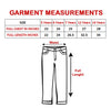 GIRL'S EMBROIDERED DRAWSTRING JEANS - GP -(8-14)YEARS