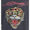 MEN'S RHINESTONE TIGER FADED T-SHIRT - ED.HARDY