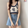 Floral Crochet Crop Top For Women & Teen Girl