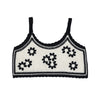 Floral Crochet Crop Top For Women & Teen Girl