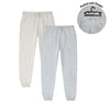 BOY'S 2 PACK FLEECE JOGGERS -FREE PLANET (ASSORTED)