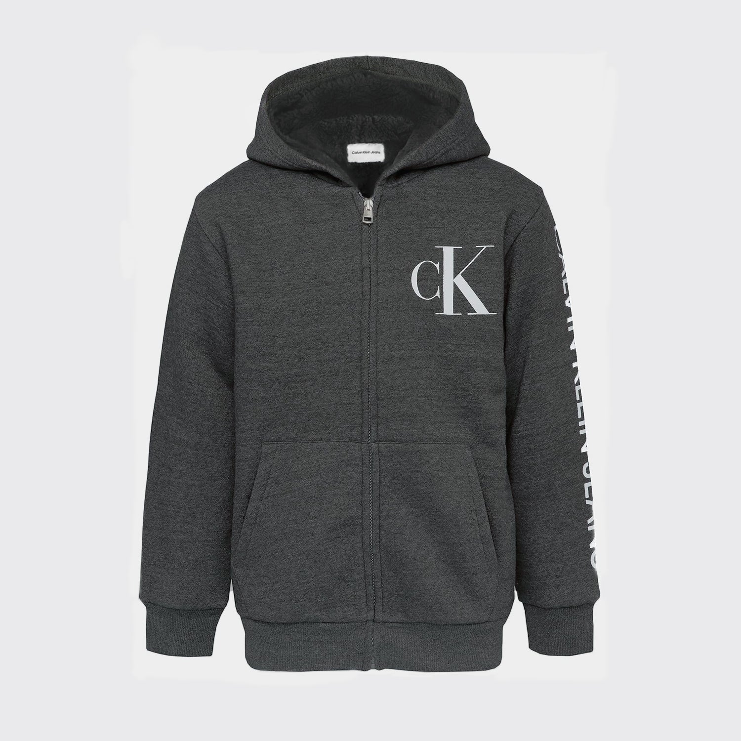 BOY'S SHERPA LINED FUR HOODIE CK -(8-20)YEARS – EB4L