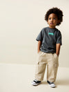 BOY'S COOL SLOGON T-SHIRT - NXT -(3M-7Y)