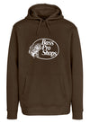 MEN'S B-GRADE LOGO PRINTED HOOD - BASS.P.S