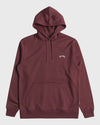 MEN B-GRADE EMB LOGO HOOD - BLB
