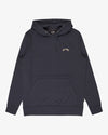 MEN B-GRADE EMB LOGO HOOD - BLB