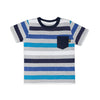 BOY'S MULTI STRIPE TEE | L.E-(2Y-7Y)