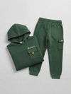 BOY'S B-GRADE FLEECE HOODIE SET - CHMP -(2-8)YEARS