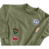 GIRL'S B-GRADE RAINBOW SEQUINS SWEATSHIRT| M.GIRL-(2Y-10Y)