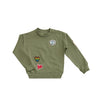 GIRL'S B-GRADE RAINBOW SEQUINS SWEATSHIRT| M.GIRL-(2Y-10Y)