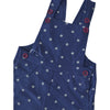 GIRL'S STAR TERRY DUNGAREE | QLT-(9M-24M)