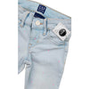 GIRL'S EMBROIDERD DOTTED JEANS | GP-(4Y-16Y)