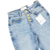 LADIES CROPPED FLARE JEANS - MOHITO