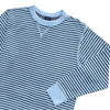 BOYS TEE F/S BY GP (6-13YEARS) SKYBLUE -BLACK