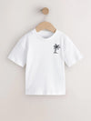 BOY'S PALM TREE T-SHIRT - NXT -(3M-7Y)