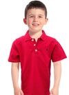 BOYS LION LOGO POLO BY ON (2-5YRS)