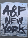 BOY’S A&F NEW YORK PRINTED TEE – (CHARCOAL)