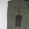 MEN'S OLIVE 'SKINNY FIT' KNEE PATCHED STRETCH CHINO|ZR