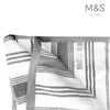 STRIPPED BATH TOWEL | M.S