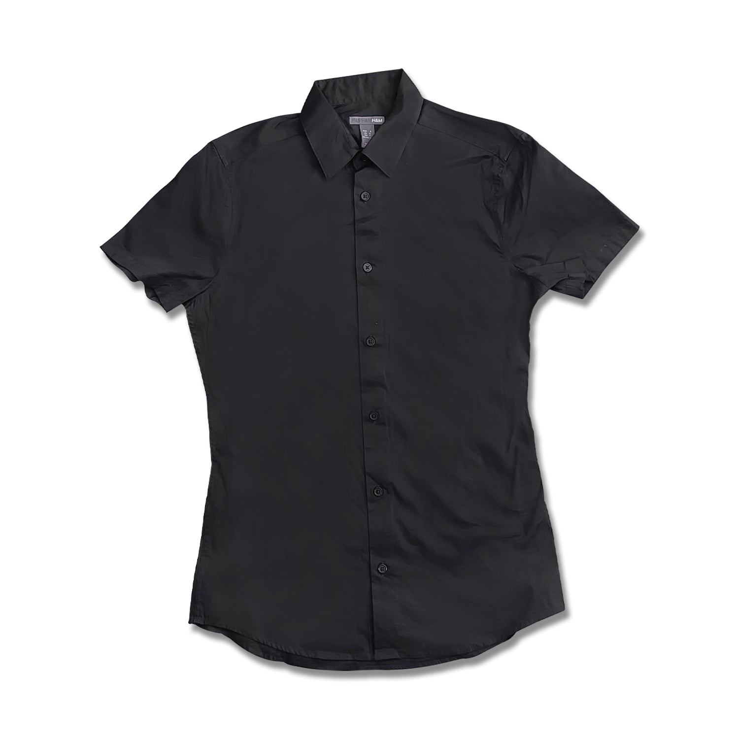 h and m dress shirts Men - Light Blue Slim Fit Shirt - Size: 3XL Slim fit that hugs the contours of your body H&M Blue Striped Slim Fit