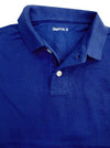 BOY’S FULL SLEEVE PIQUE POLO|GAP-D-BLUE- (4Y-16Y)