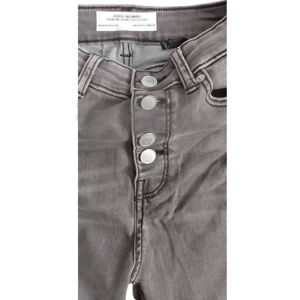 LADIES HIGH RISE JEANS ZR – EB4L - Main Image