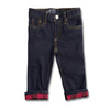 BOY'S FLANNEL-LINED JEANS | GP-(12M-5Y)