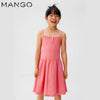 GIRL'S SPAGHETTI DRESS | MNG-(-4Y-14Y)