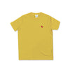 BOY’S A&F SIGNATURE EMBROIDERY TEE – (YELLOW)